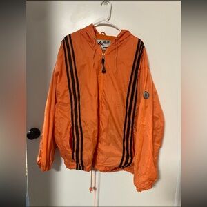 Vintage arctic orange windbreaker jacket